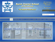 Tablet Screenshot of burchcharterschool.org